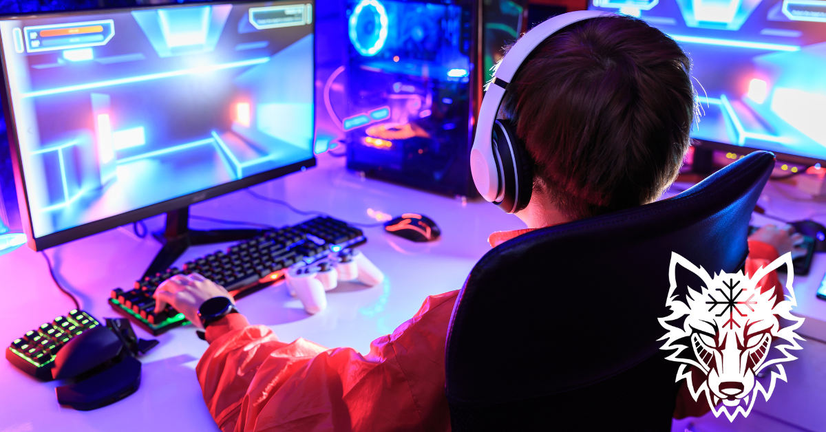 Gamer som spiller for mye