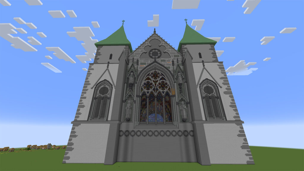 Framside domkirke i Minecraft